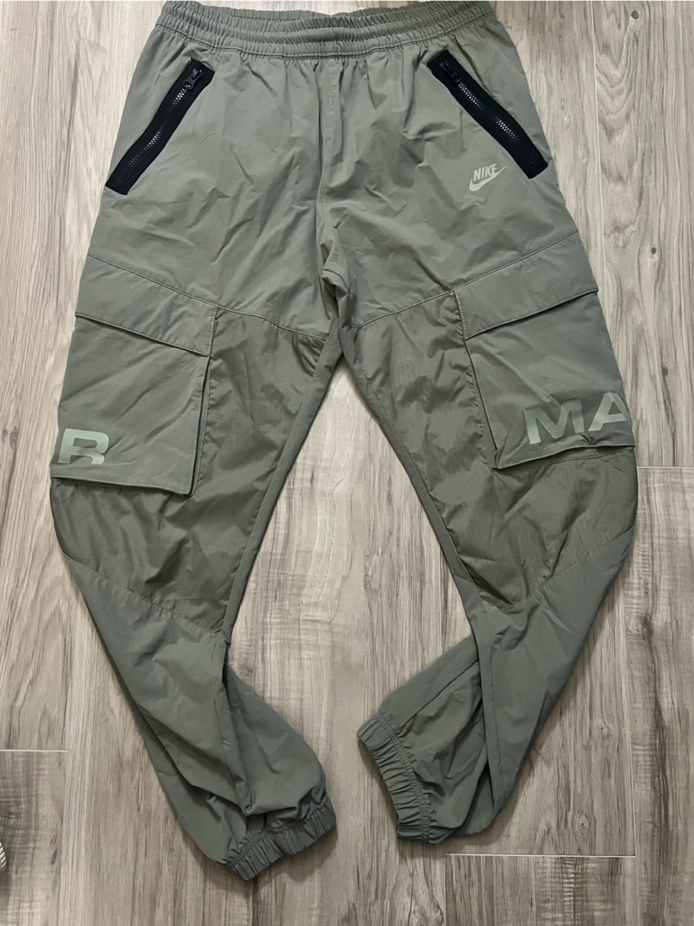 Nike Air max olive Green Cargo Joggers